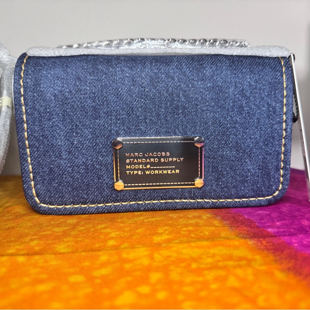 🦋BRAND NEW Marc Jacobs Denim Chain Shoulder Bag🦋